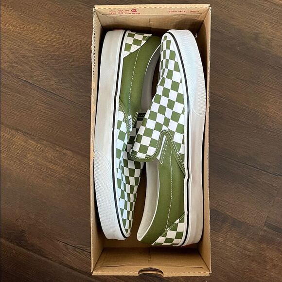 Vans Other - Vans classic Slip-On  color thoery checkboard men size 10.5